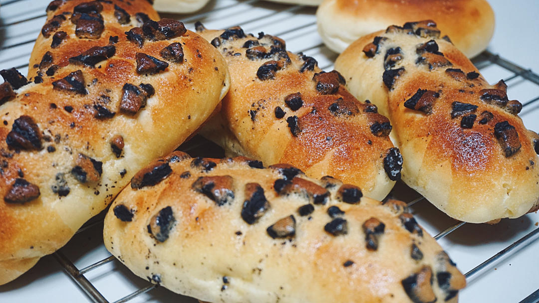 好吃停不下来，奥利奥芝士包