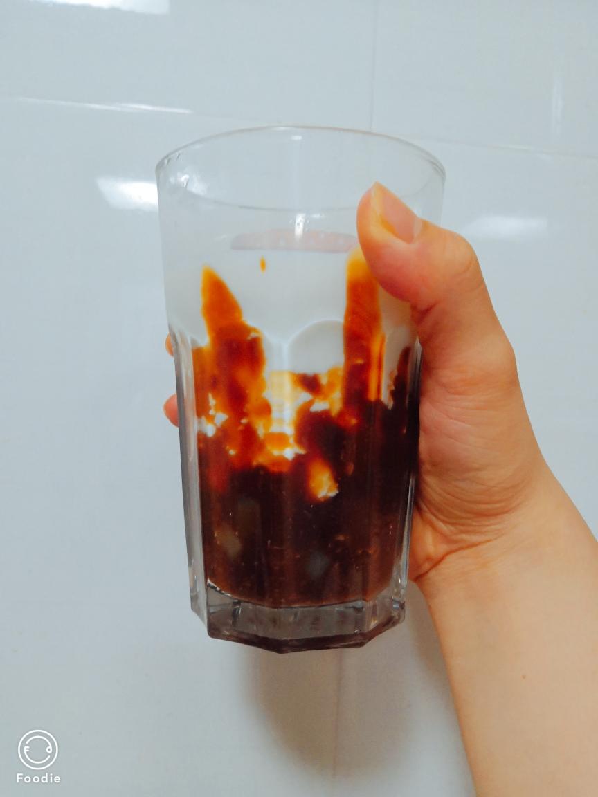 黑糖脏脏奶茶（干吃汤圆版）的做法