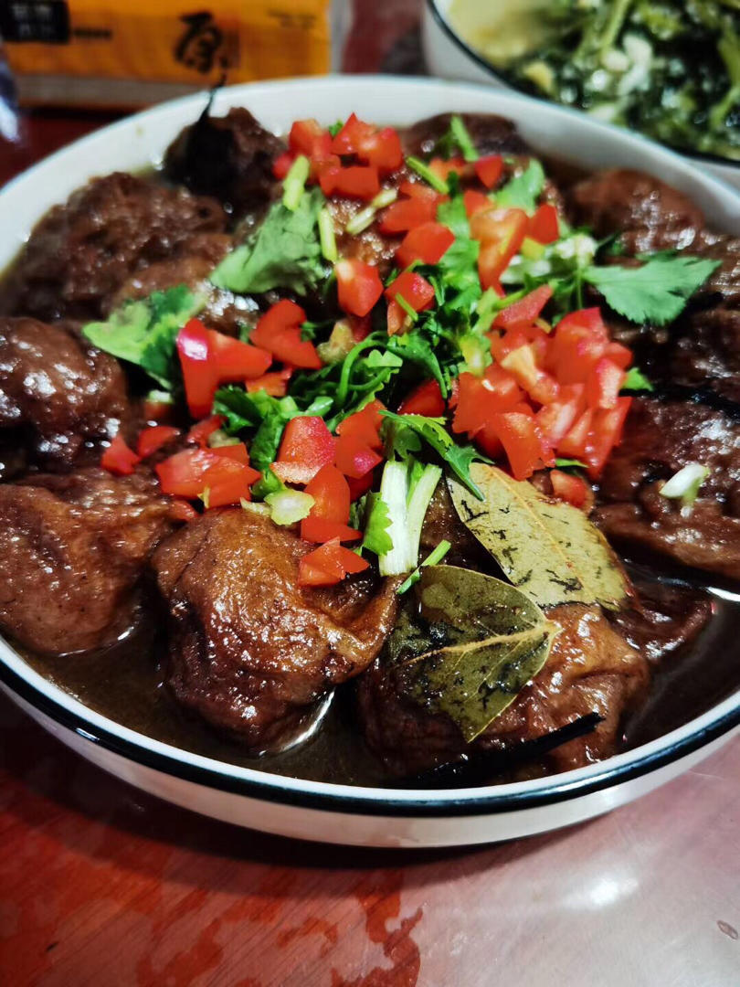 红烧油面筋塞肉