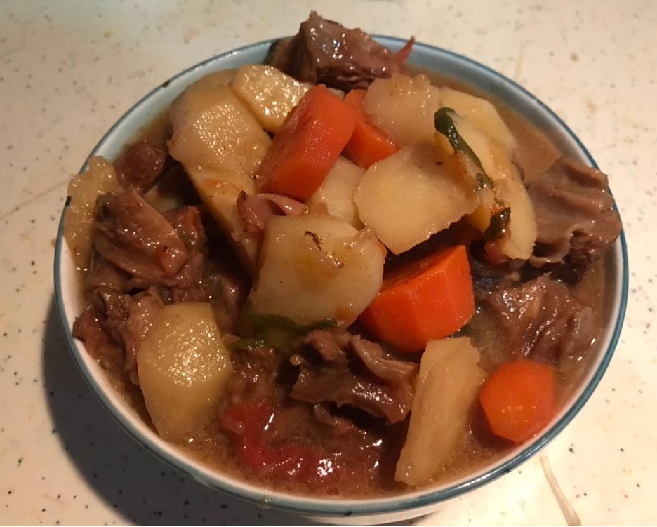 土豆炖牛肉