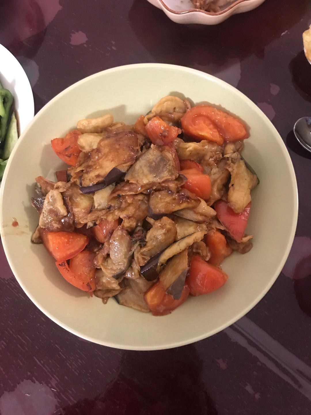 比饭馆好吃的烧茄子