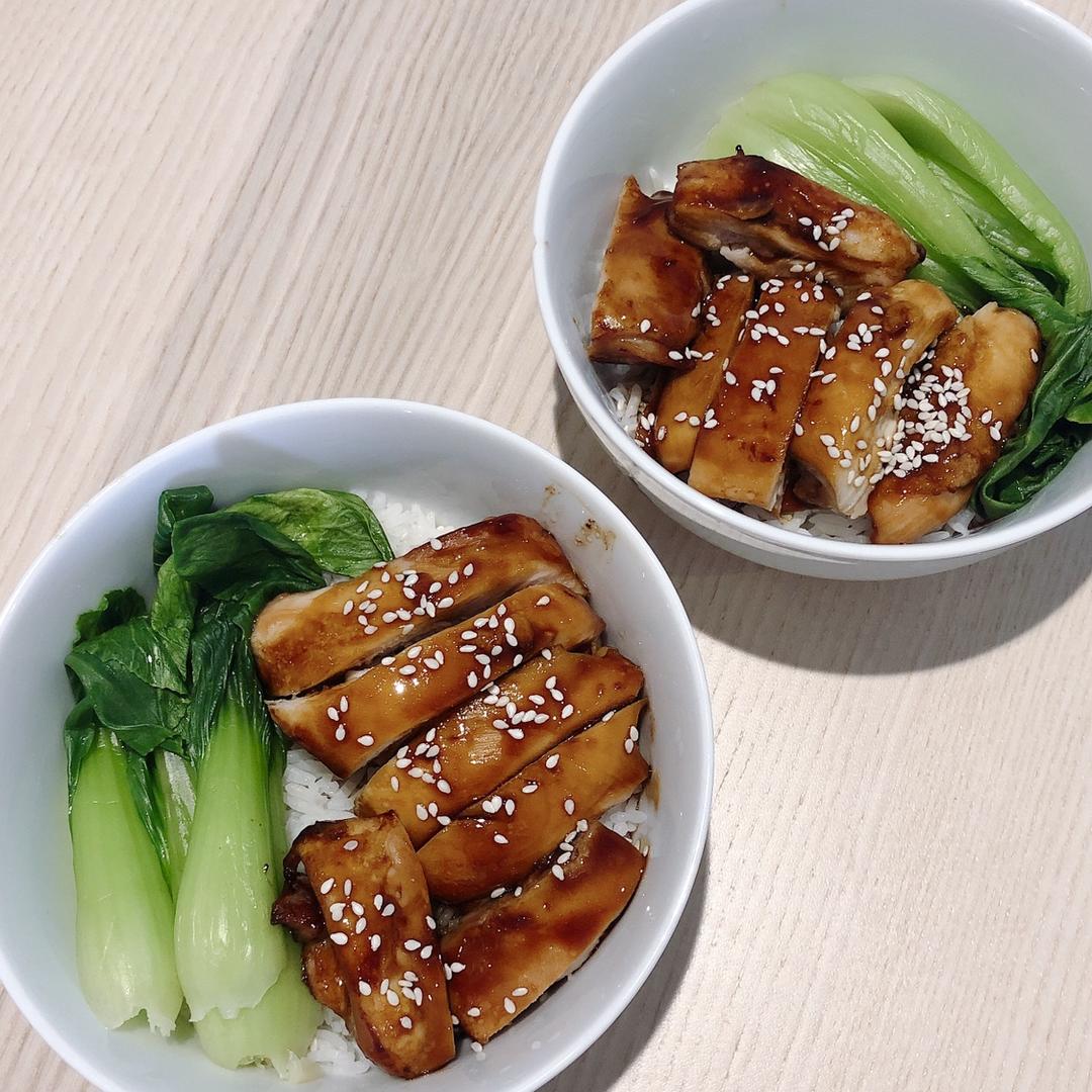 照烧鸡腿饭