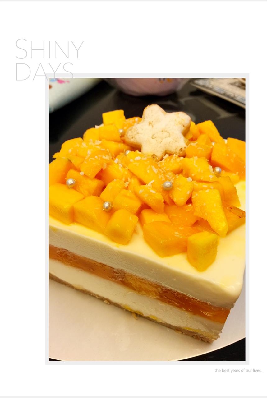 【视频】芒果慕斯（6寸） | 含镜面果胶配方