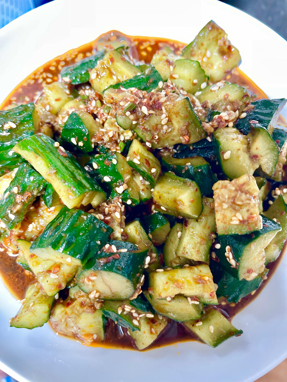 🌈酸酸辣辣巨开胃～超过瘾的凉拌黄瓜