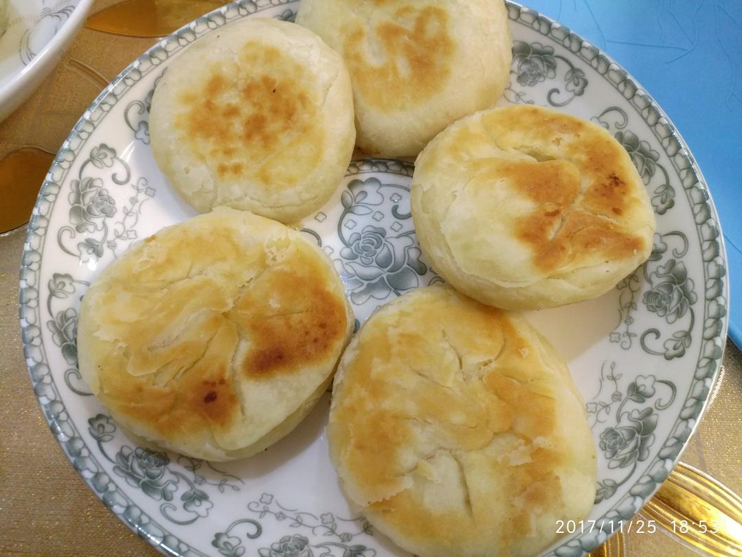 发面油酥小糖饼