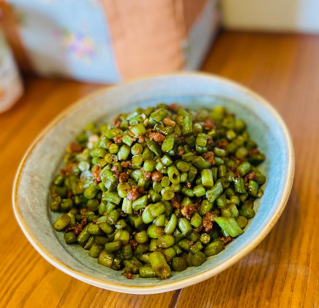 下饭的肉末豇豆角