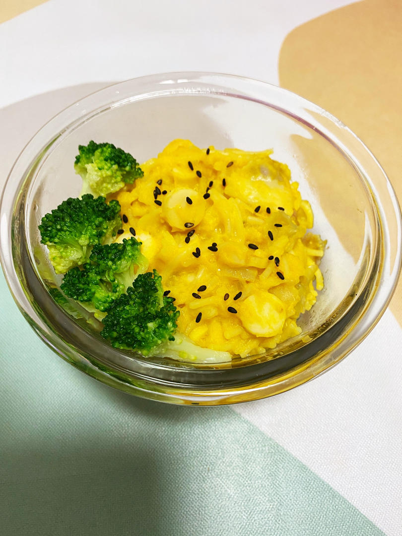 南瓜意大利面，不爱吃南瓜的宝宝也能吃