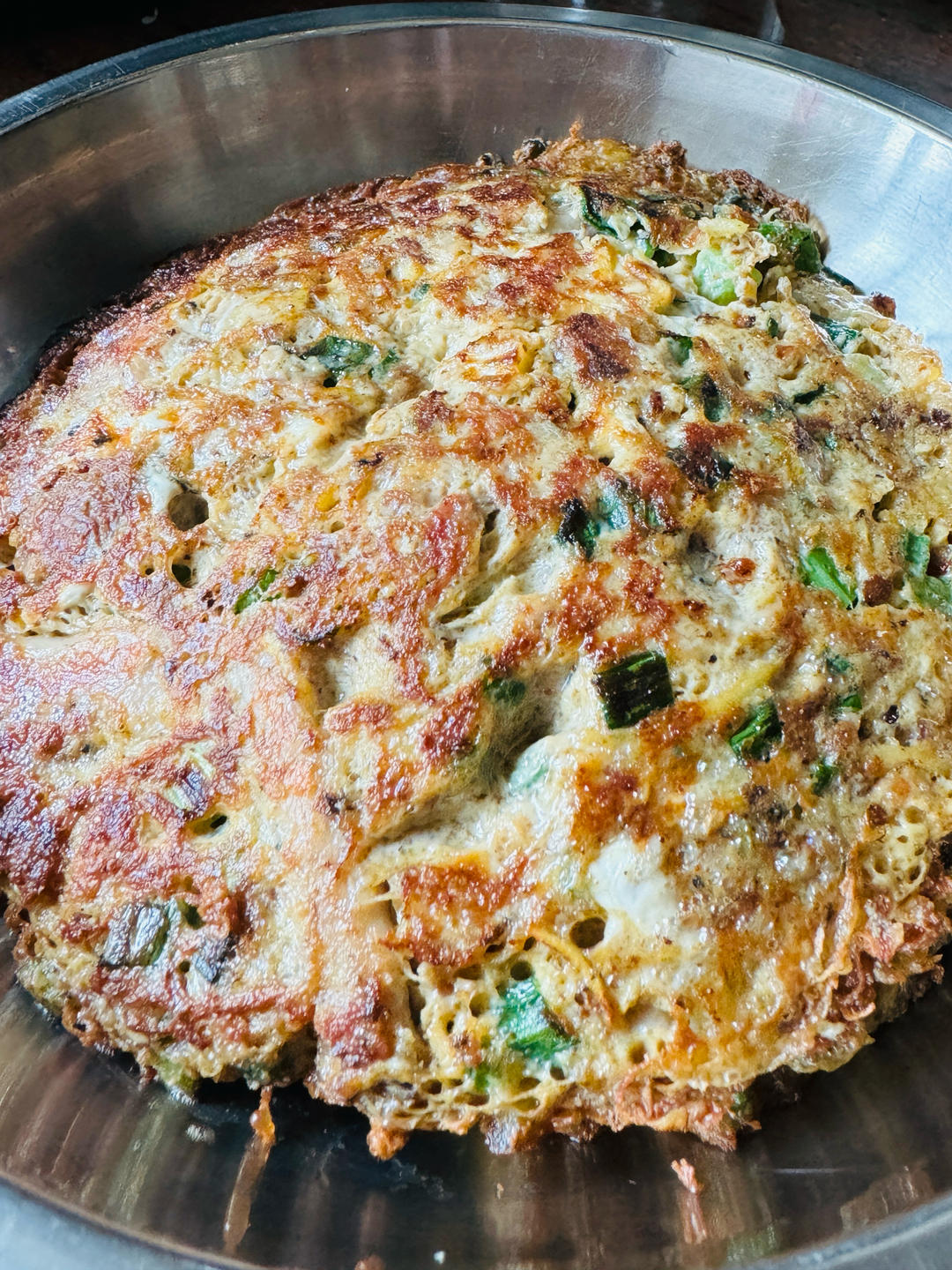 香葱姜蓉鱼肠煎蛋