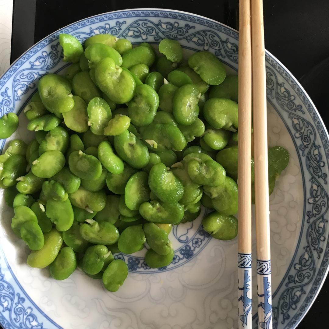 清炒蚕豆