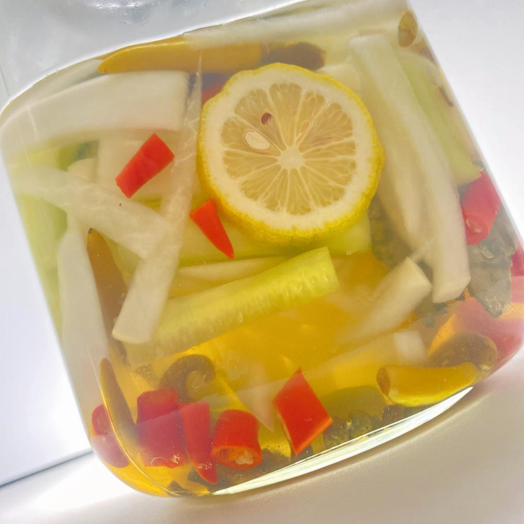 时鹿做的四川泡菜洗澡泡菜