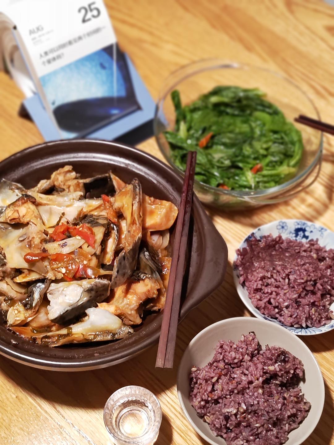 无水砂锅焗三文鱼头 好做好吃好营养