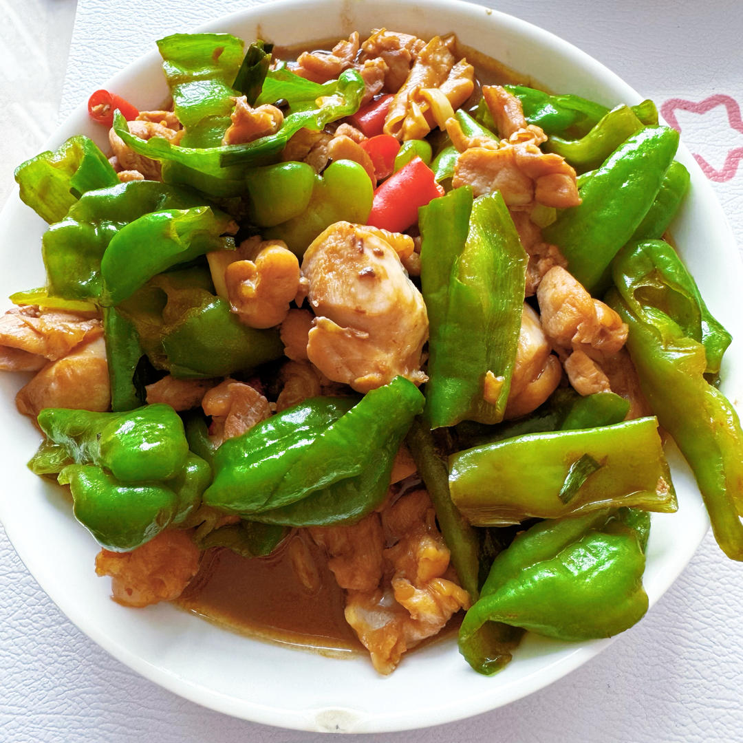 青椒炒鸡腿