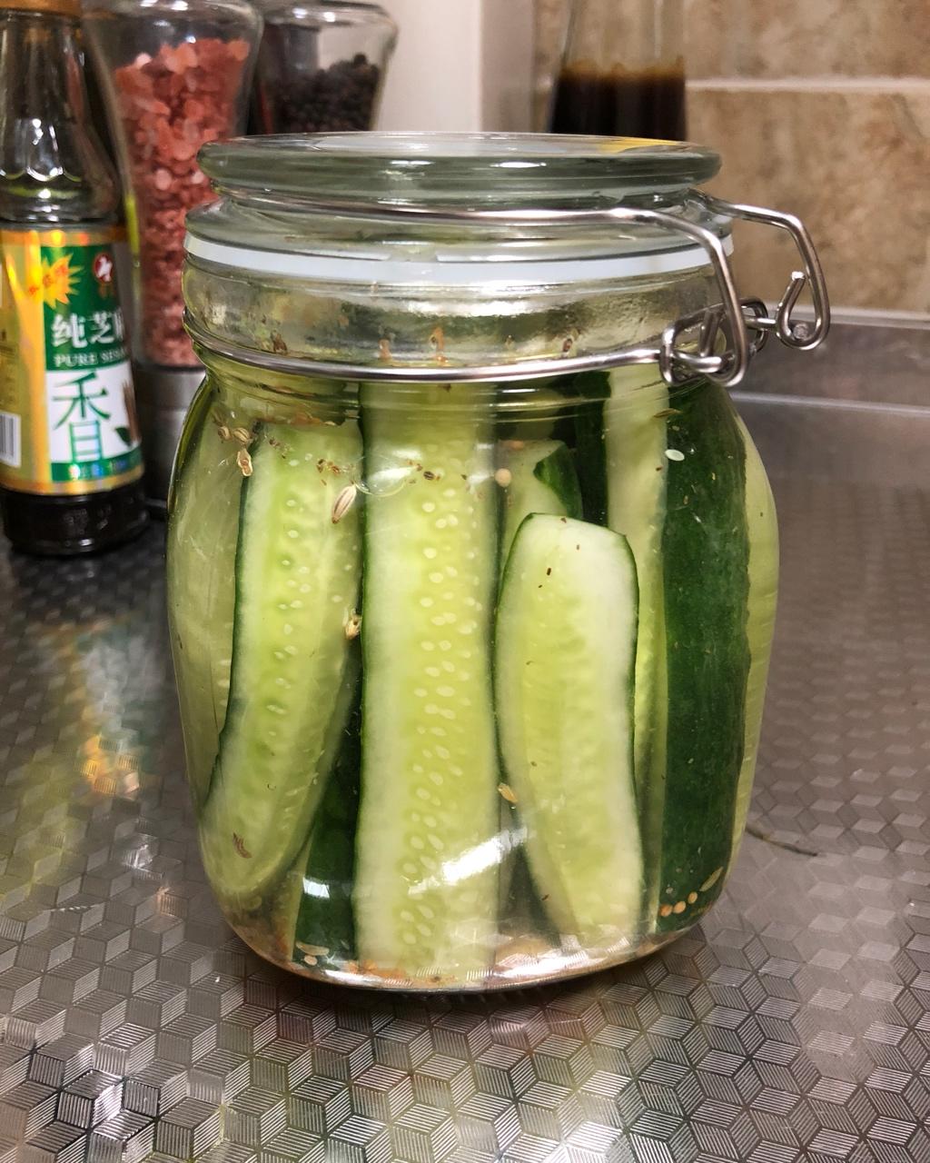 rabbitrunrun做的健康泡菜美式酸黄瓜dillpickles