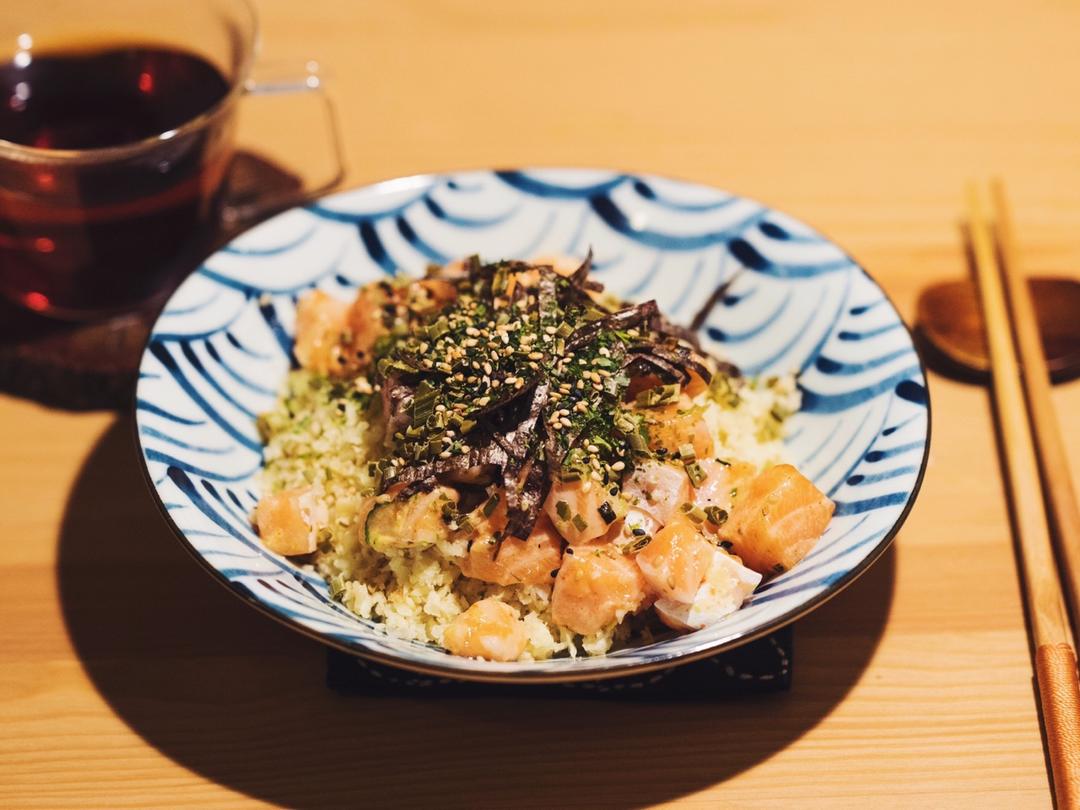 夏威夷三文鱼盖饭～Poke Bowl