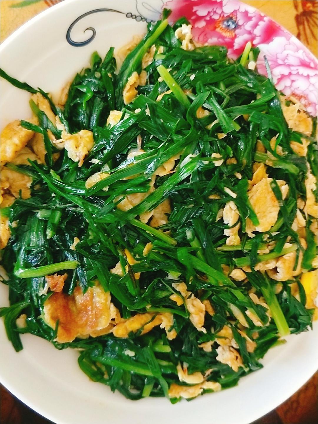 韭菜炒鸡蛋
