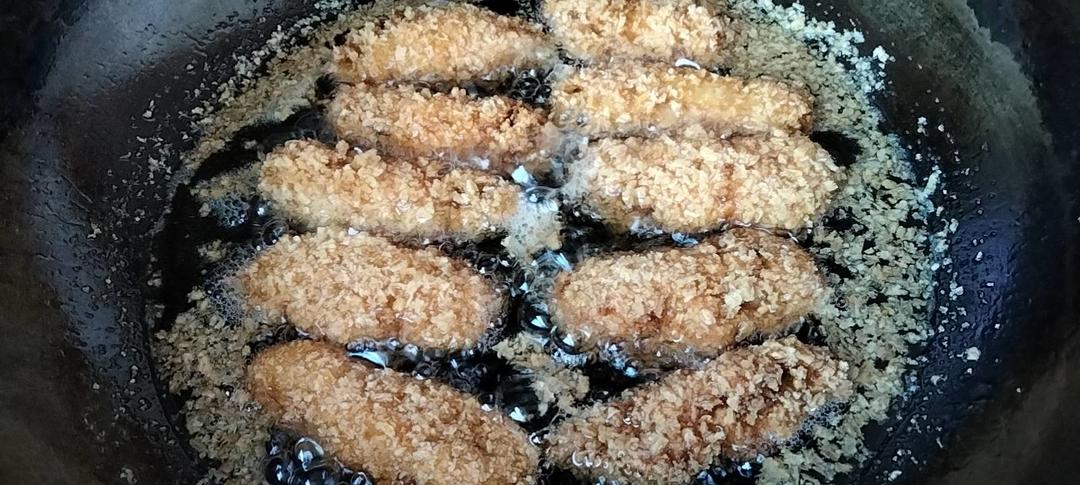 炸鸡翅中（黄金面包糠鸡翅中）