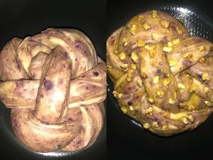 紫金核桃面包（电饭煲版） 💥无需手膜可拉丝💥的做法 步骤5