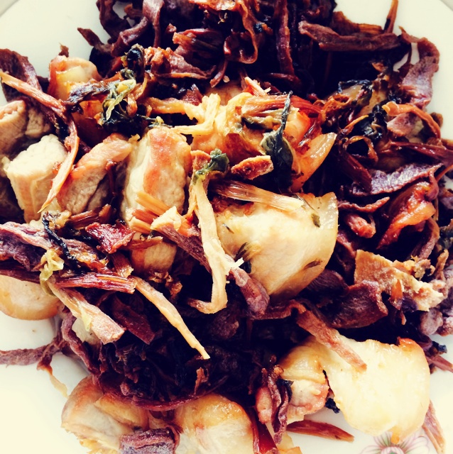 梅干菜扣排骨和肉
