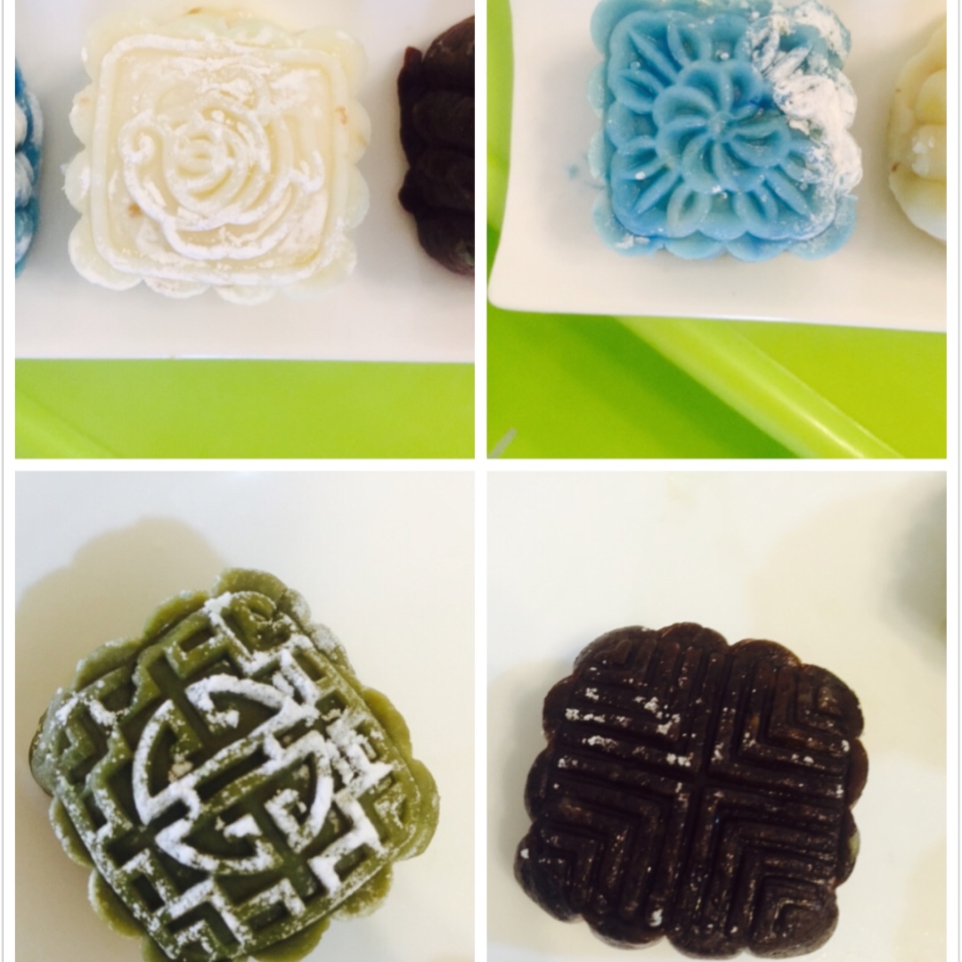 绝世好方！不开裂不粘手港式冰皮月饼（附奶黄馅做法）