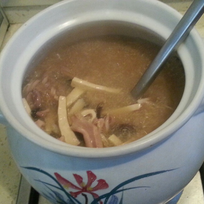 酸辣肚丝汤