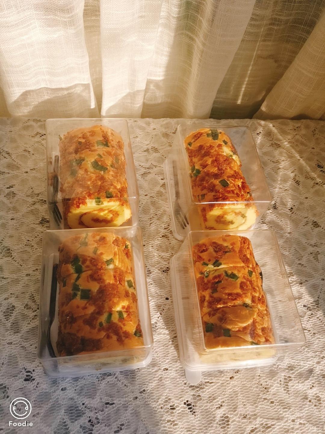 香葱肉松卷 蛋糕卷-无敌美味