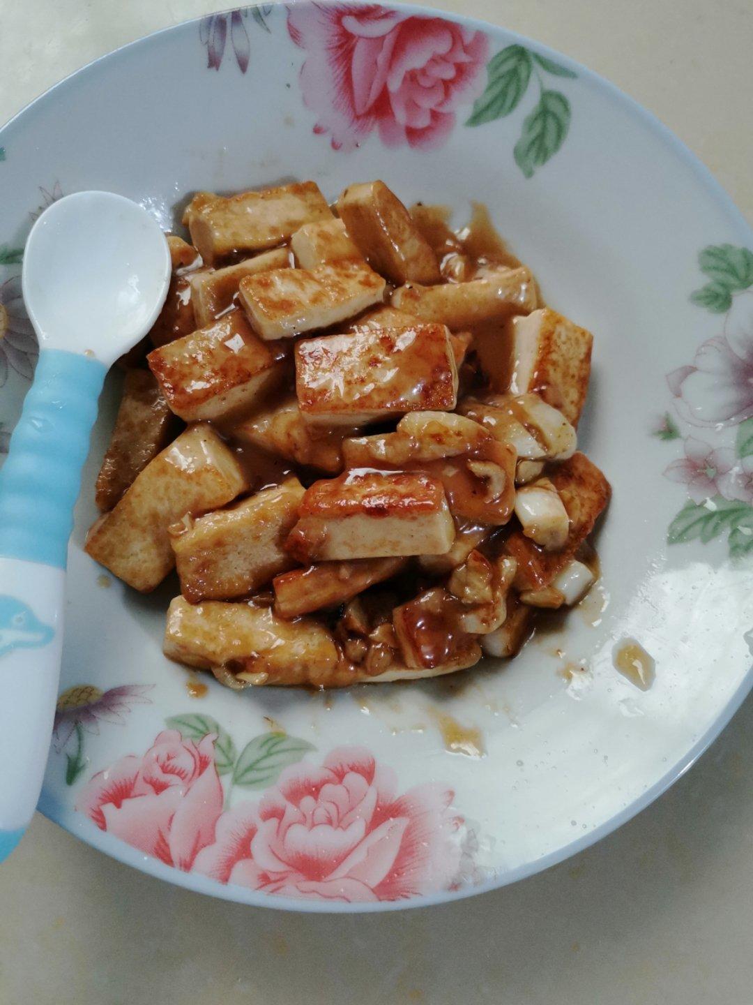 煎嫩豆腐