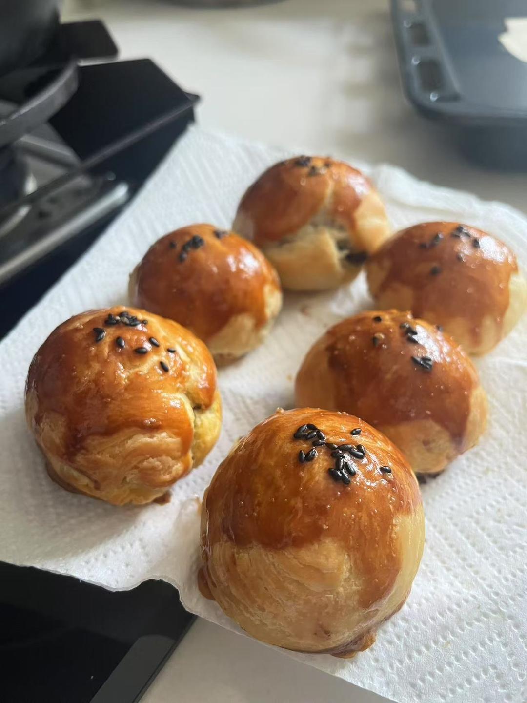 懒人蛋黄酥(手抓饼)