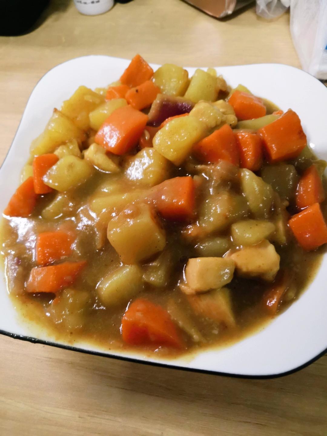 零失败日式咖喱鸡肉饭！！最正宗日本家庭做法！简单又好吃！