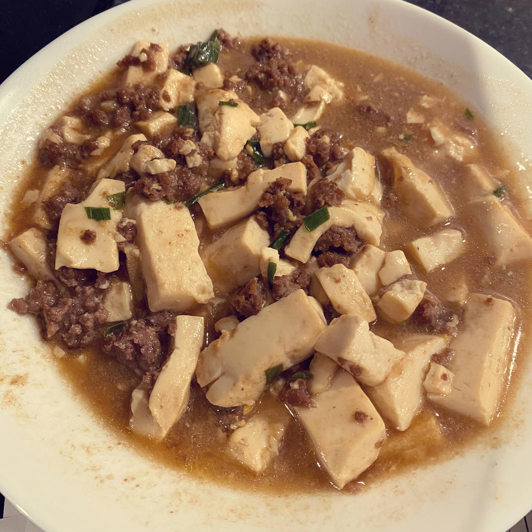 贼下饭的肉末豆腐