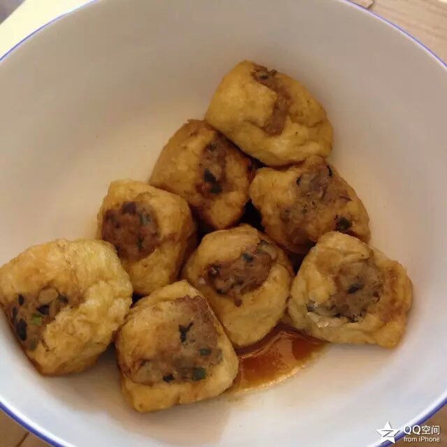 豆腐泡塞肉