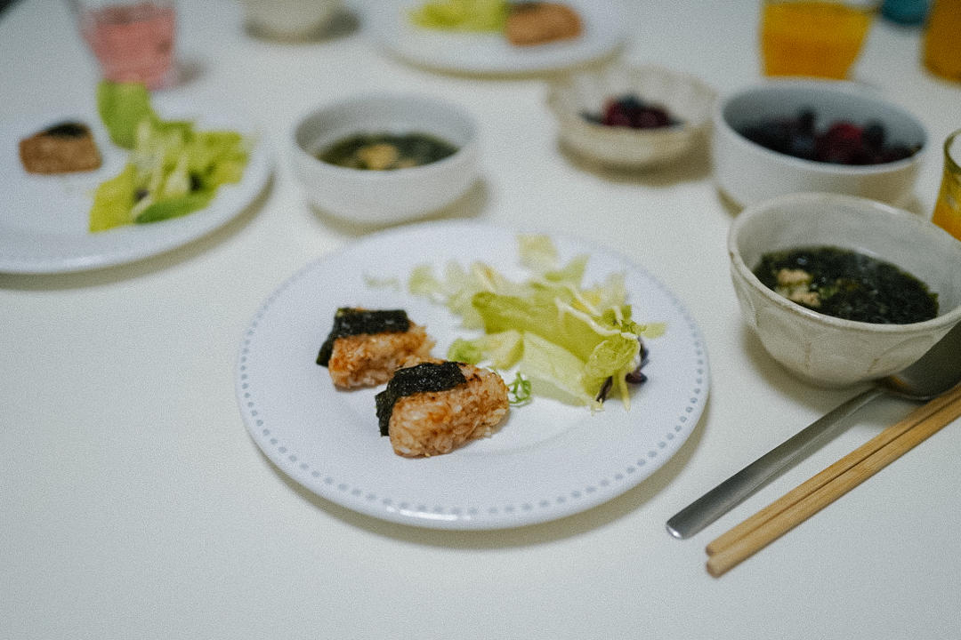 日式烤饭团