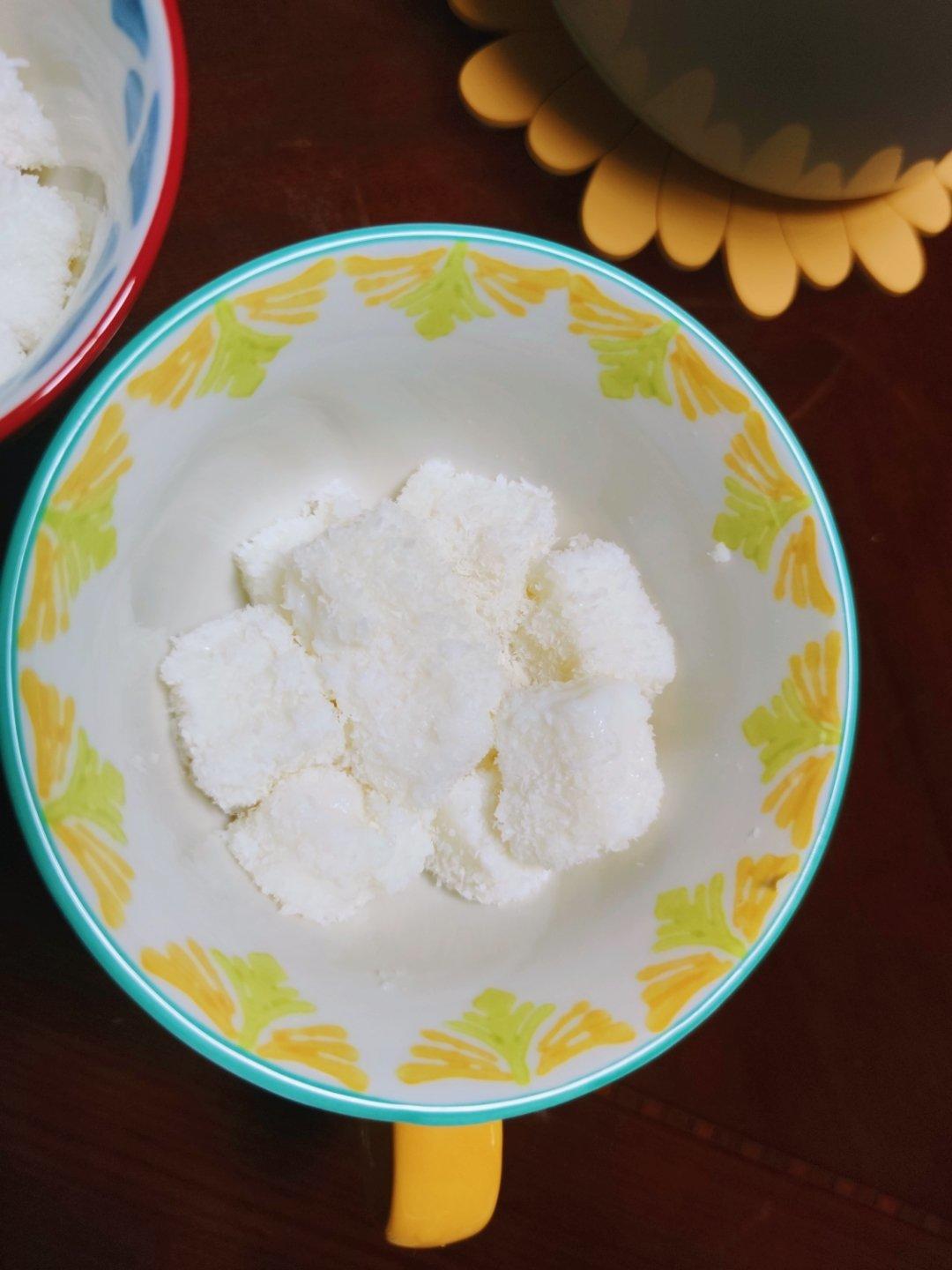 （只需4种材料)牛奶小方