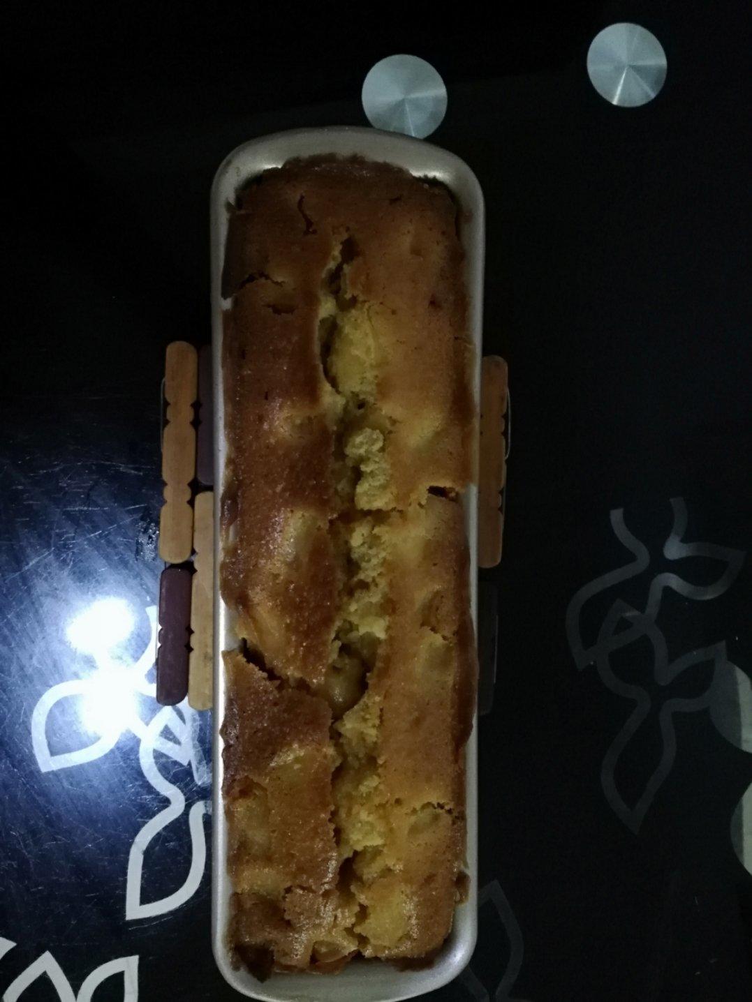 焦糖苹果磅蛋糕