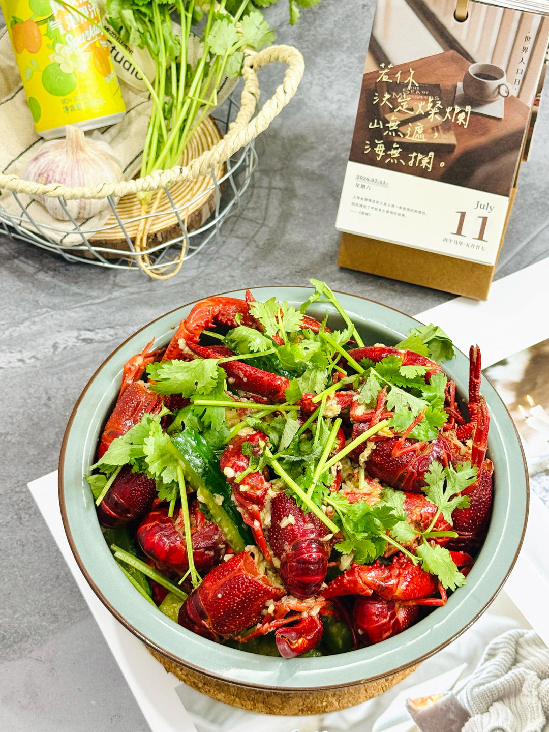 蒜香黄油小龙虾