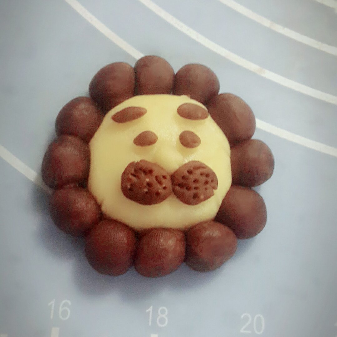 呆萌小狮子黄油饼干（独家造型）