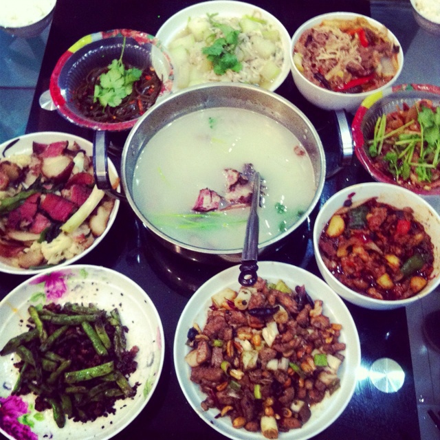 丰盛的一餐