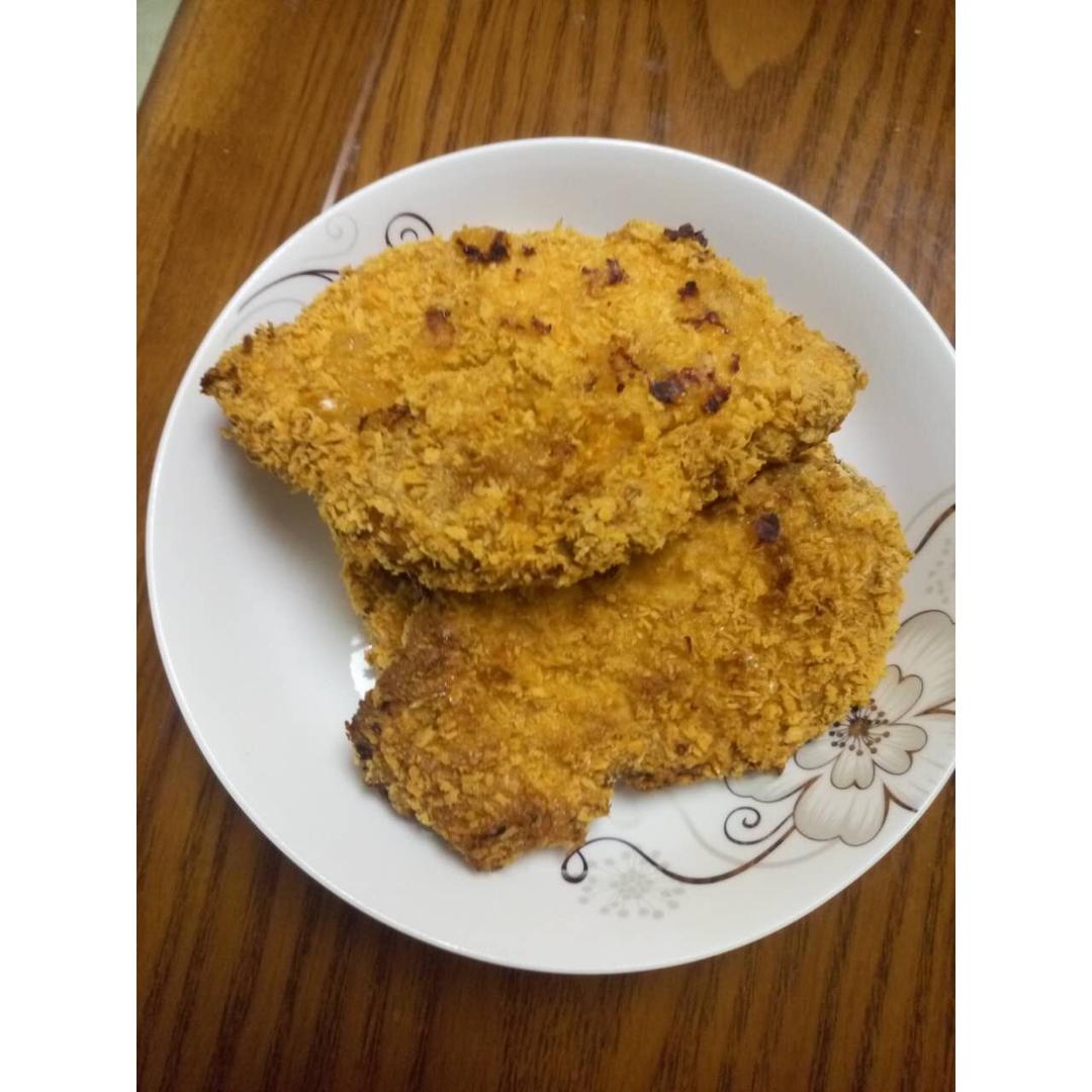 香酥烤鸡排（烤箱版不用油）