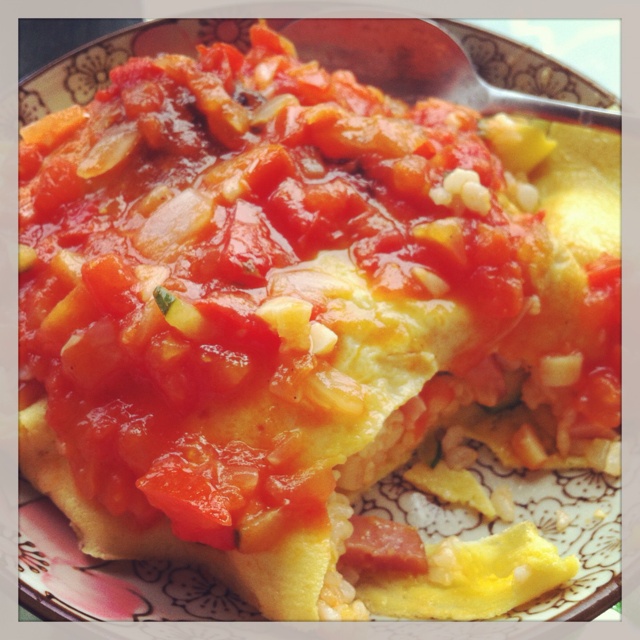 黄金茄酱蛋包饭