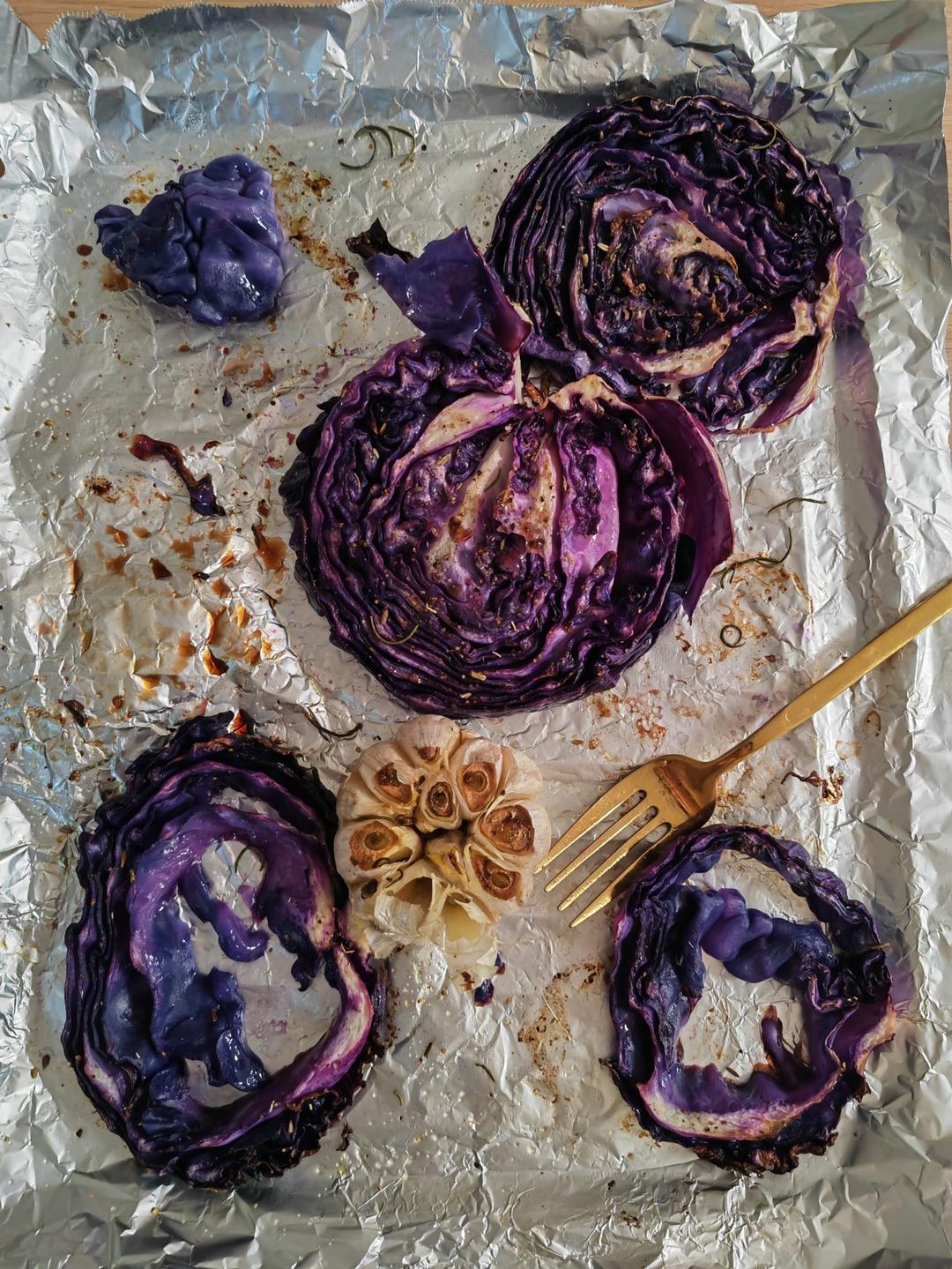【健康三餐】香烤紫甘蓝