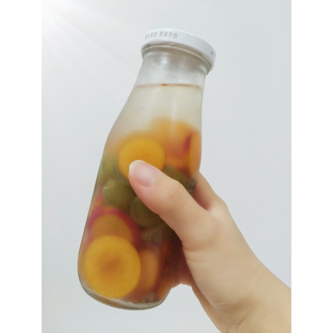 detox water 自制排毒养颜水 健康饮料 果蔬泡汁