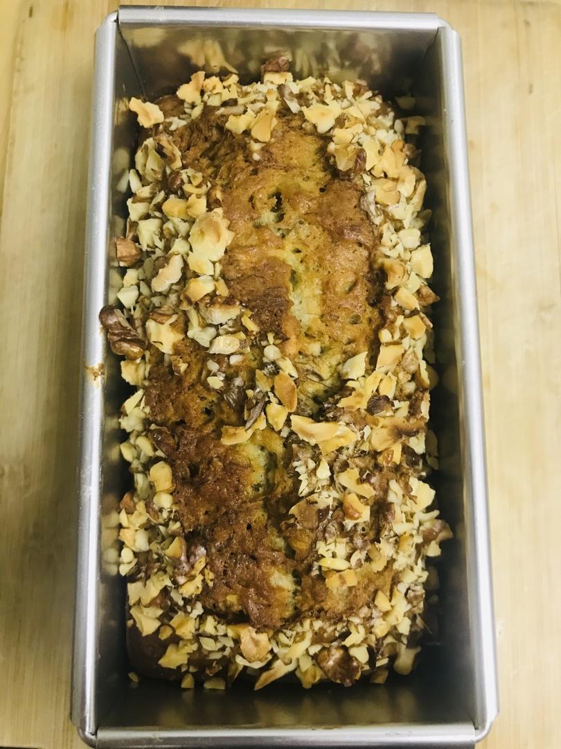 星巴克香蕉核桃蛋糕（starbucks banana walnut bread）