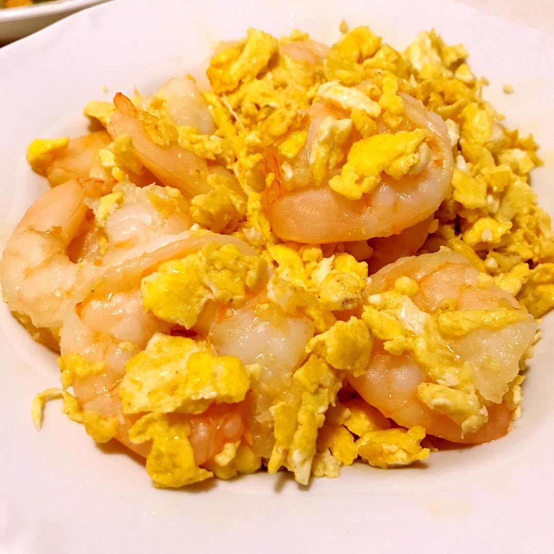 虾仁滑蛋