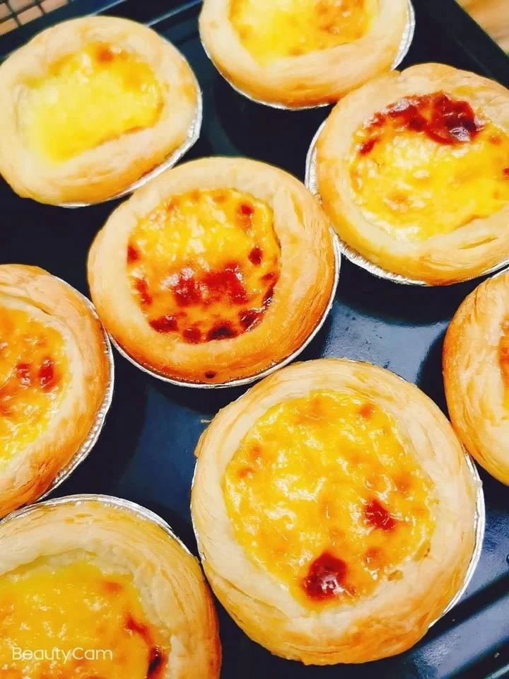 超完美味道超正的蛋挞配方，比KFC的还要嫩还要香~做过最好吃的蛋挞配方