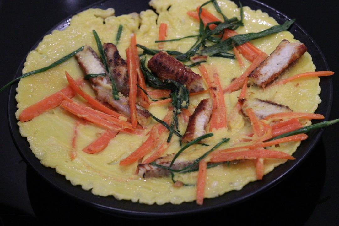 韩式海鲜葱饼