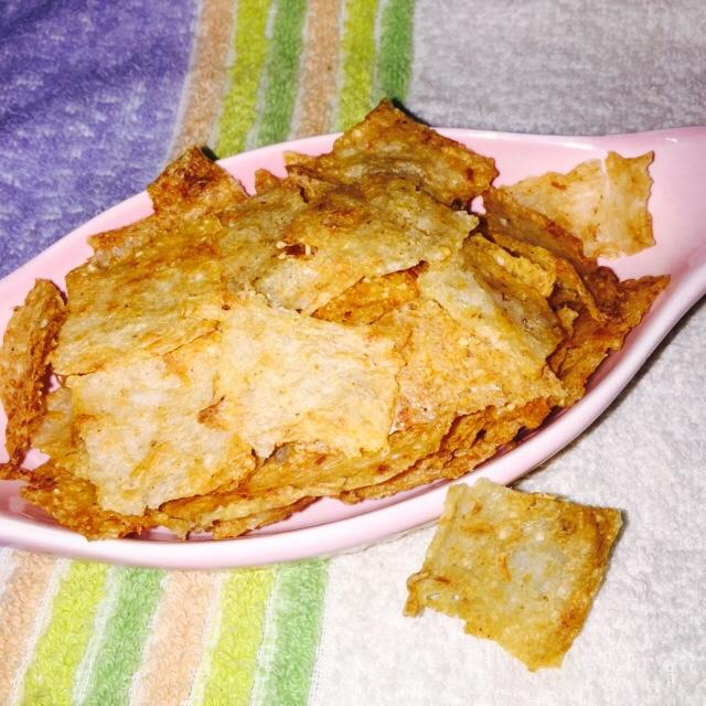 剩饭好去处--肉松海苔饭焦干（锅巴）