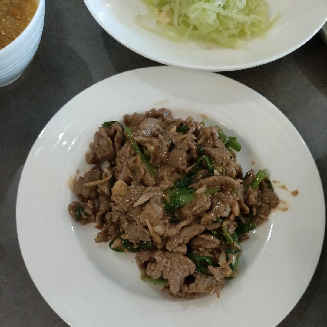 嫩炒牛里脊