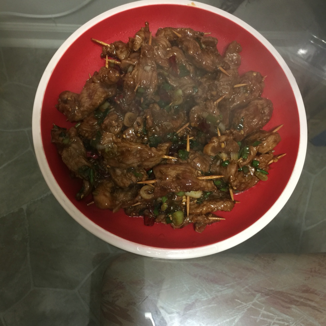 牙签牛肉 道地湖南味