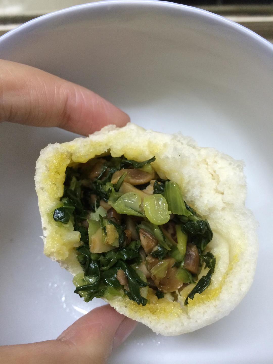 香菇青菜包