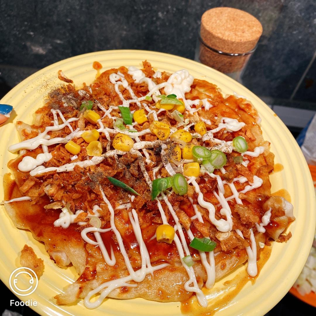 大阪烧 (Okonomiyaki)