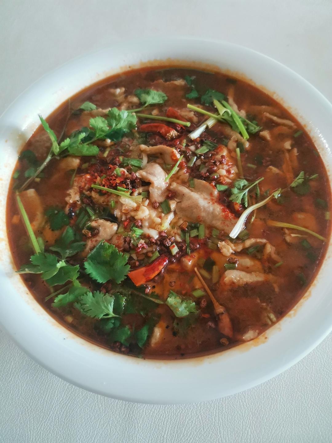 水煮肉片（肯定不翻车）
